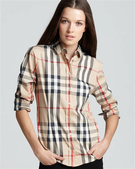 burberry spring 24 womens top|burberry shirt women outfit.